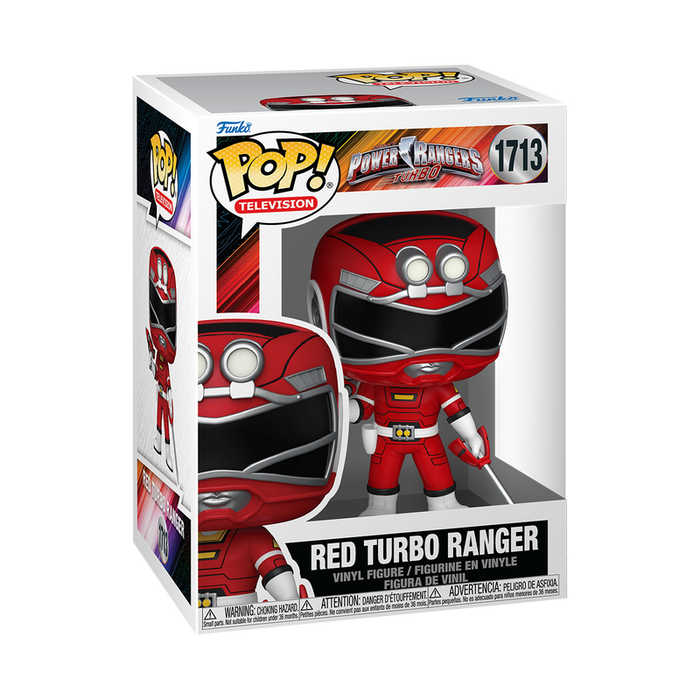 Funko Pop TV: Power Rangers Turbo - Red Ranger