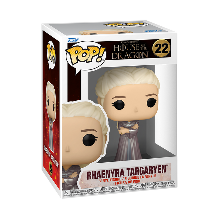Funko Pop TV: Game of Thrones House of Dragon - Rhaenyra Targaryen Vestido Plateado