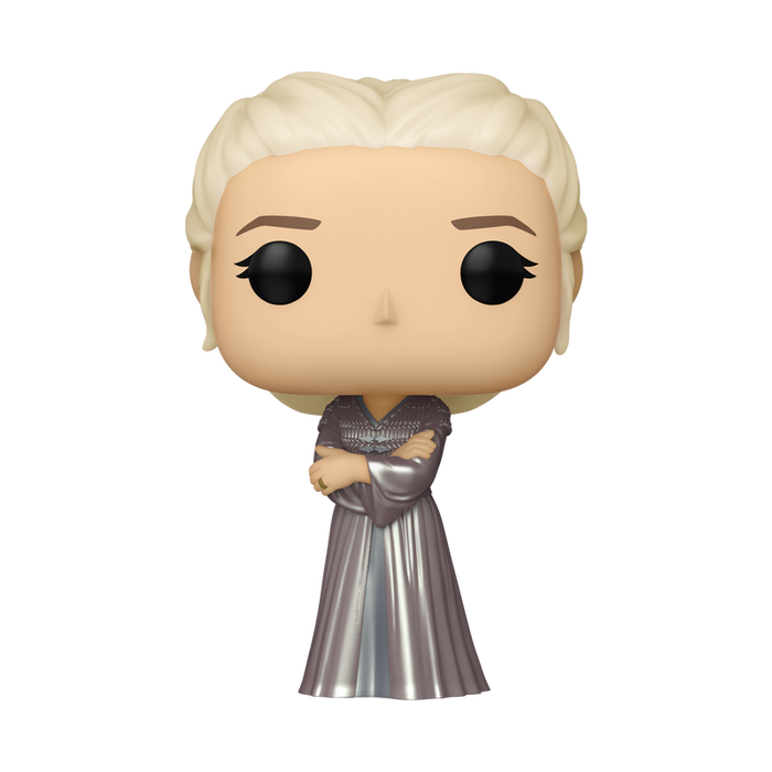 Funko Pop TV: Game of Thrones House of Dragon - Rhaenyra Targaryen Vestido Plateado