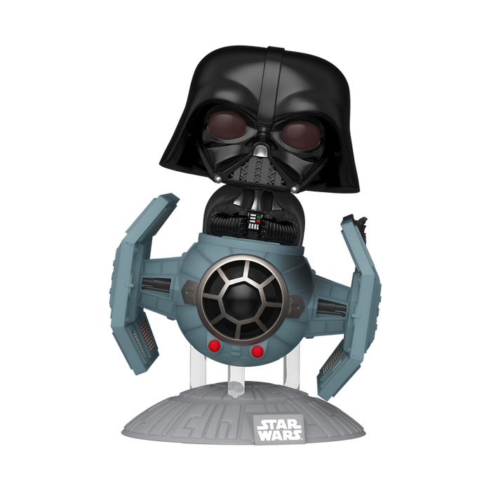 Funko Pop Rides Deluxe: Star Wars The Dark Side - Tie Fighter Avanzado Con Vader