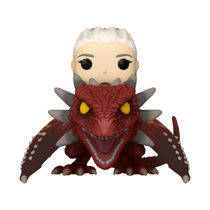 Funko Pop Rides Deluxe: Game of Thrones House of Dragon - Rhaenys Targaryen con Meleys