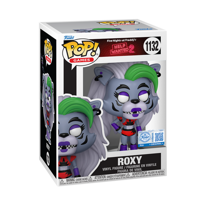 Funko Pop Games: Five Nights At Freddys Help Wanted 2 - Roxy Exclusivo