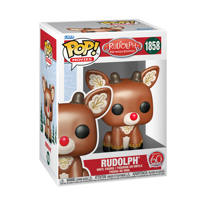 Funko Pop Movies: Rodolfo El Reno 60 Aniversario - Rodolfo Sentado