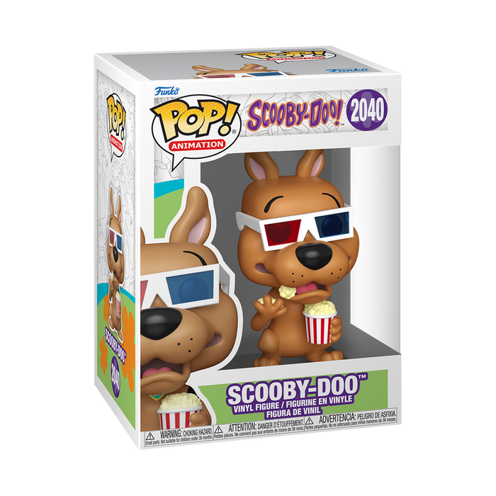 Funko Pop Animation: Scooby Doo - Scooby Doo con lentes