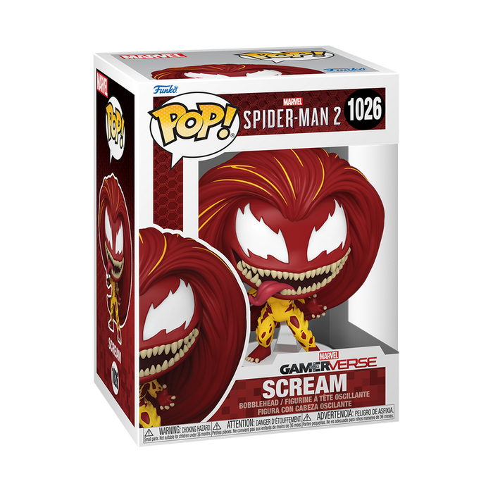 Funko Pop Games: Marvel Spider-Man 2 - Scream