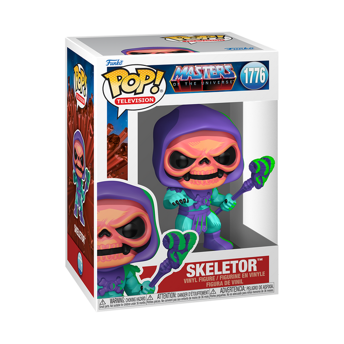 Funko Pop Animation: Los Amos Del Universo - Skeletor Retro Neon