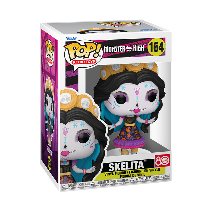 Funko Pop Retro Toys: Mattel 80 Aniversario Monster High - Skelita