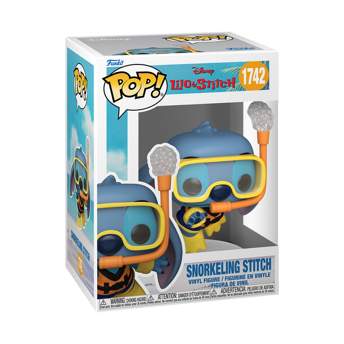 Funko Pop Disney: Lilo y Stitch - Stitch con Snorkel