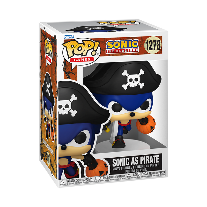 Funko Pop Games: Sonic Halloween - Pirata Sonic