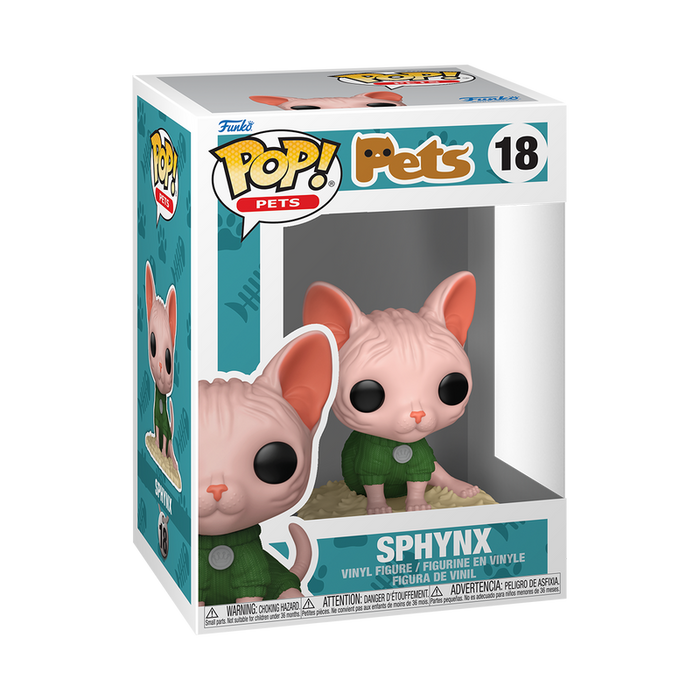 Funko Pop Pets: Macotas - Gato Sphinx