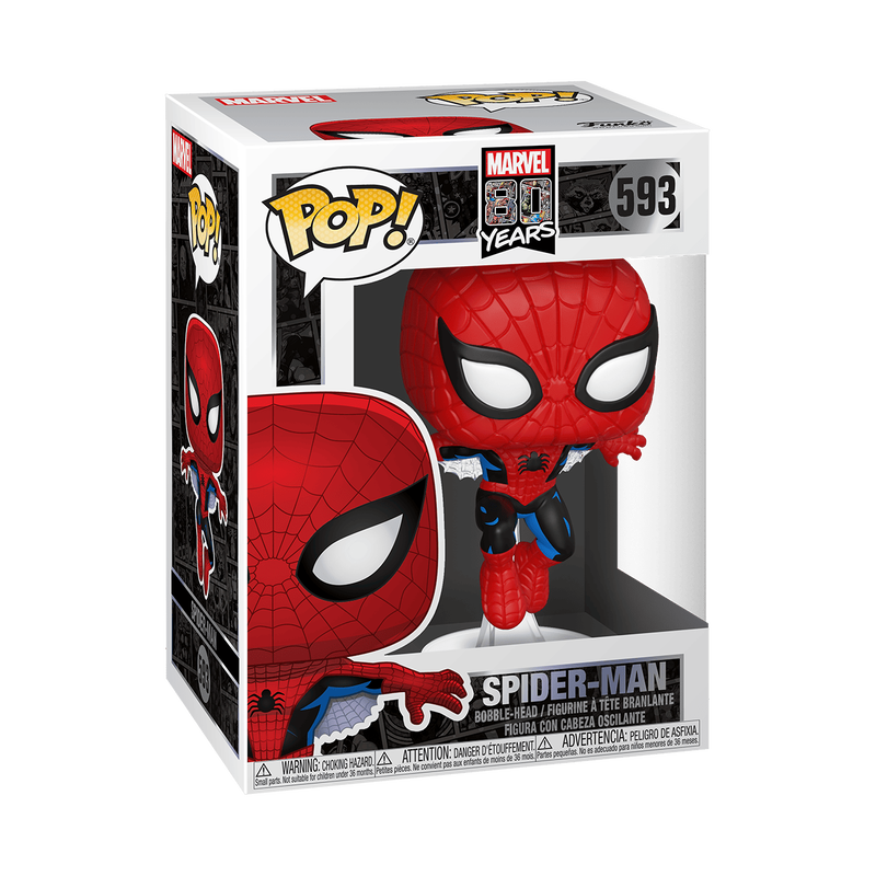 Funko Pop Marvel: Marvel 80 - Spider Man Primera Aparicion