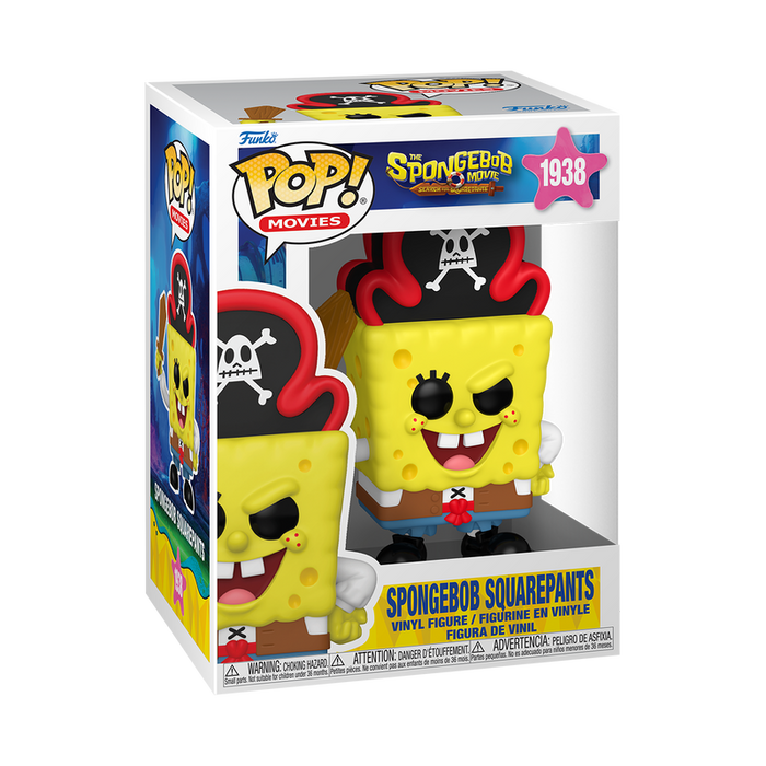 Funko Pop Movies: Bob Esponja En busca de los pantalones cuadrados - Bob Esponja Pirata