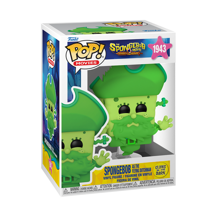Funko Pop Movies: Bob Esponja En busca de los pantalones cuadrados - Bob Fantasma Glow
