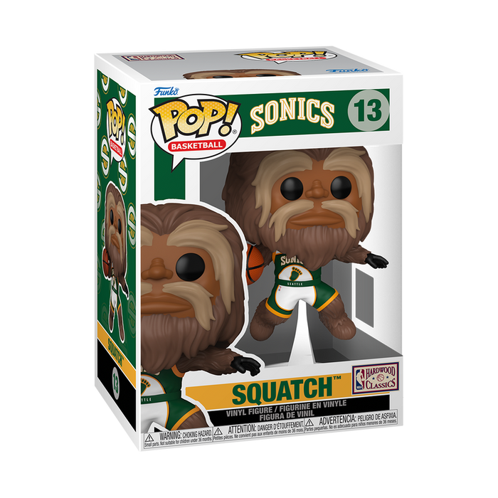 Funko Pop NBA Mascots: Sonics - Sasquatch