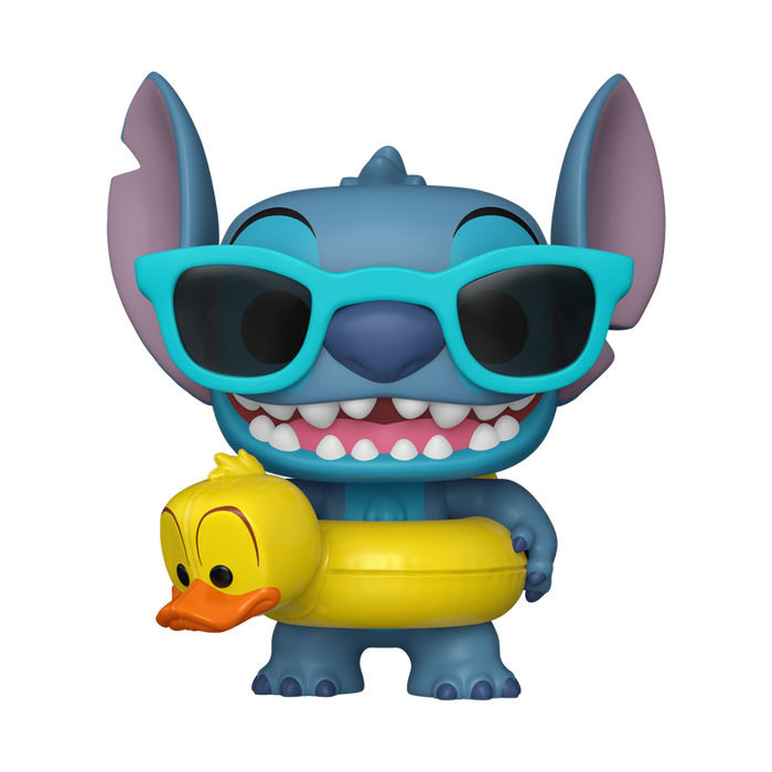 Funko Pop Disney: Lilo y Stitch - Stitch Con Salvavidas De Pato