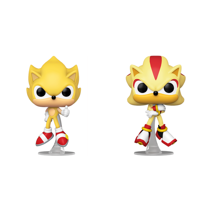 Funko Pop Games: Sonic The Hedgehog - SuperSonic y Shadow 2 Pack FL Exclusivo