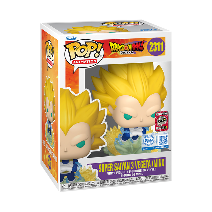 Funko Pop Animation: Dragon Ball DAIMA - Vegeta Super Saiyajin 3 Exclusivo CCXP 2026