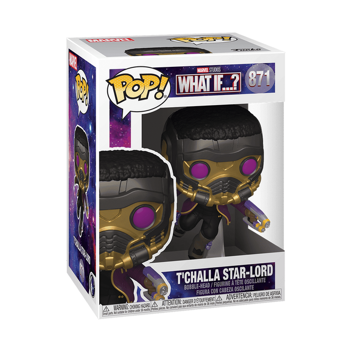 Funko Pop Marvel: What If? - T Challa Star Lord