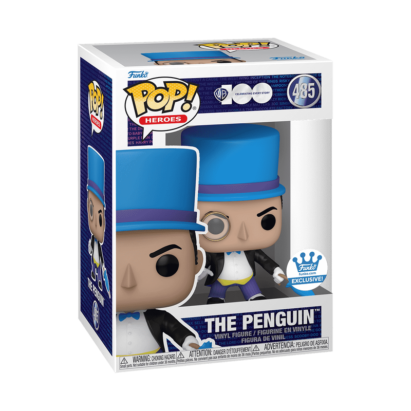 Funko Pop Heroes: Warner Bros 100 Aniversario - Pinguino Exclusivo Funko Shop
