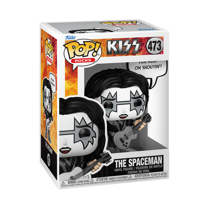 Funko Pop Sayings: Kiss Rock And Roll All Night - The Spaceman