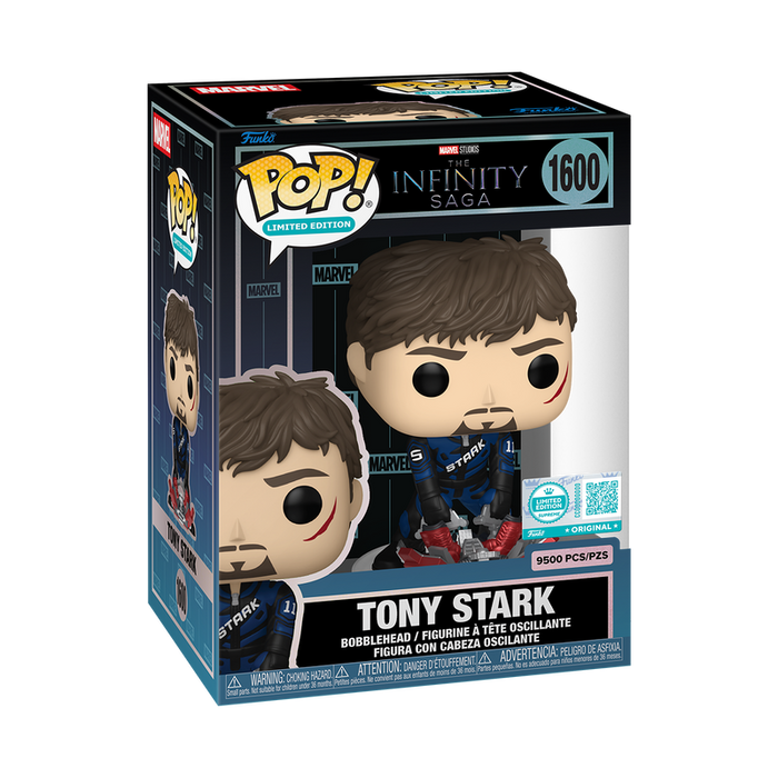 Funko Pop Marvel: Iron Man 2 - Tony Stark Mark V Limited Edition Supreme Exclusivo