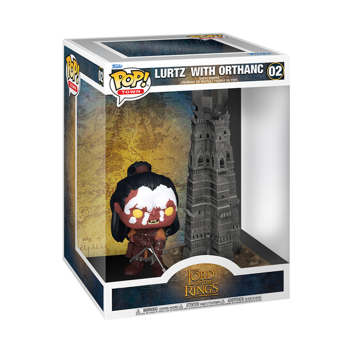 Funko Pop Town: The Lord Of The Rings - Lurtz con Torre