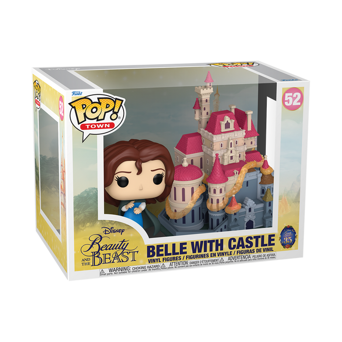Funko Pop Town: La Bella y La Bestia - Castillo con Bella