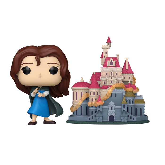 Funko Pop Town: La Bella y La Bestia - Castillo con Bella