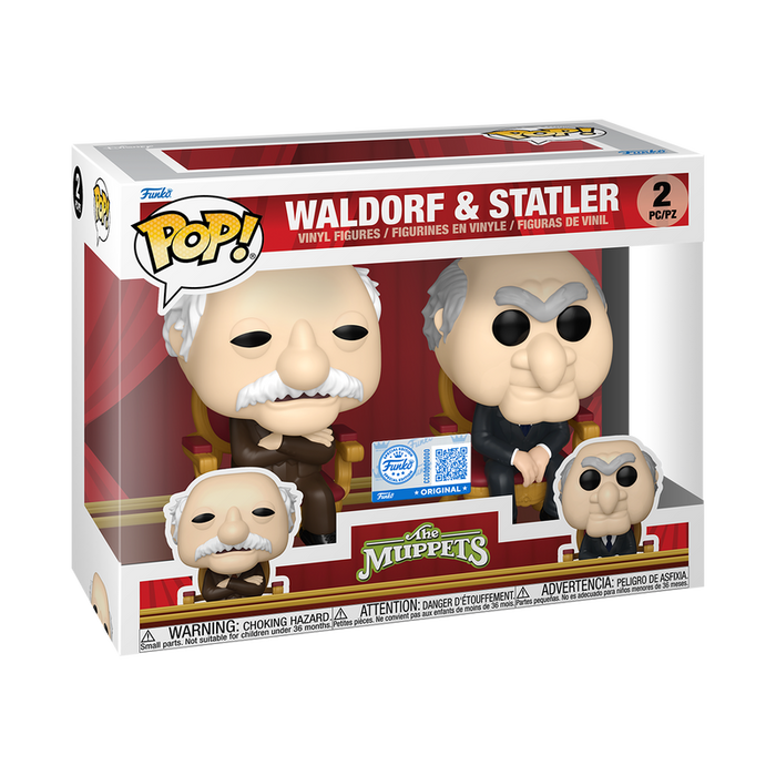 Funko Pop TV: Muppets - Waldorf y Statler 2 Pack