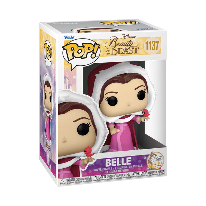 Funko Pop Disney: La Bella y la Bestia - Bella de invierno