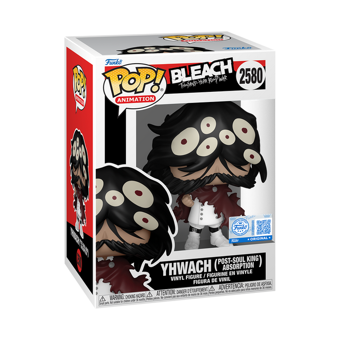 Funko Pop Animation: Bleach Thousand Year Blood War - Yhwach Power del Rey Alma Exclusivo