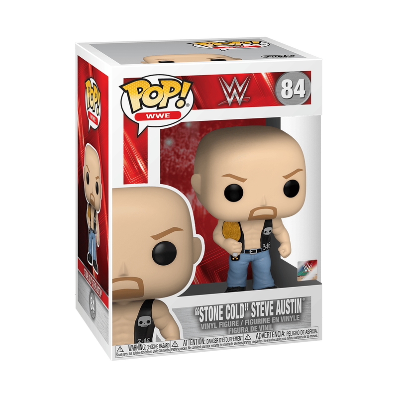 Funko Pop WWE: Stone Cold Steve Austin Con Titulo