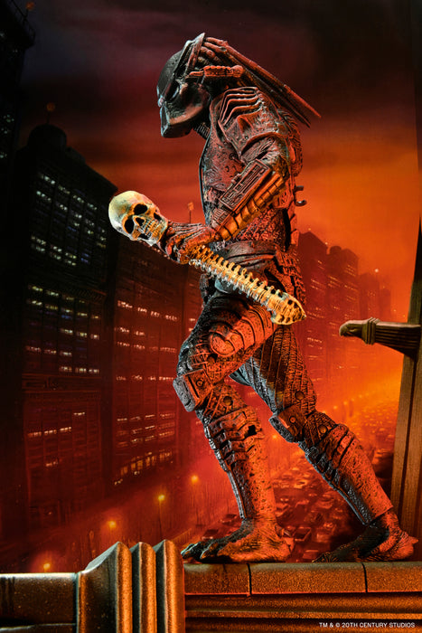 NECA Figura de Accion: Depredador 2 - City Hunter Poster Series 7 Pulgadas