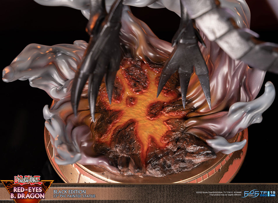 First 4 Figures: Yu Gi Oh - Dragon Negro De Ojos Rojos 13 Pulgadas