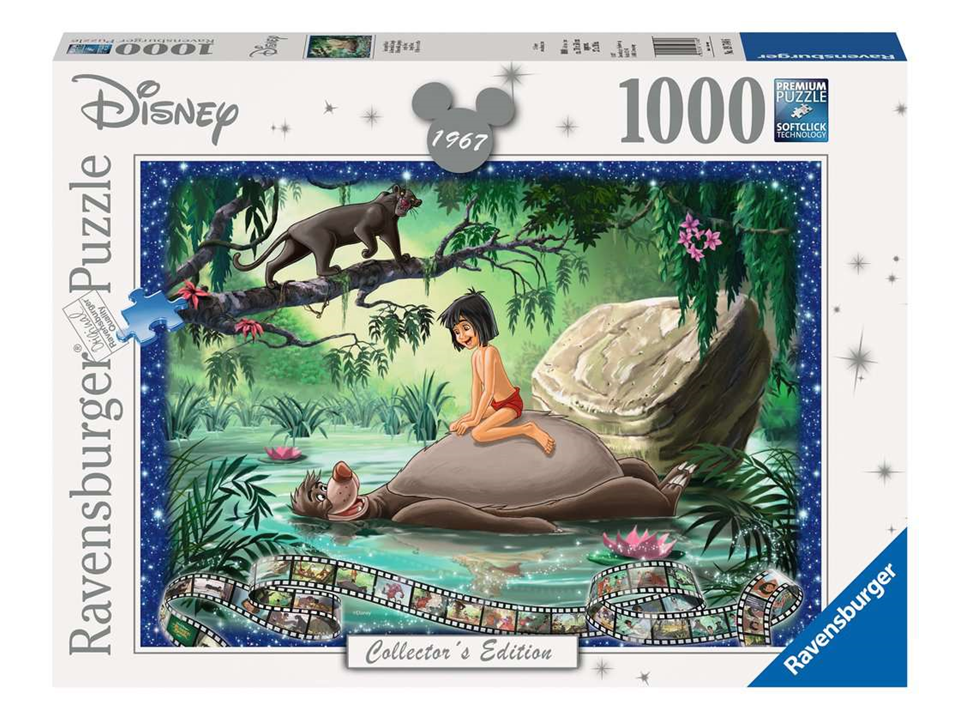 Ravensburger Rompecabezas Adultos: Disney - El Libro de la Selva 1967 1000 piezas