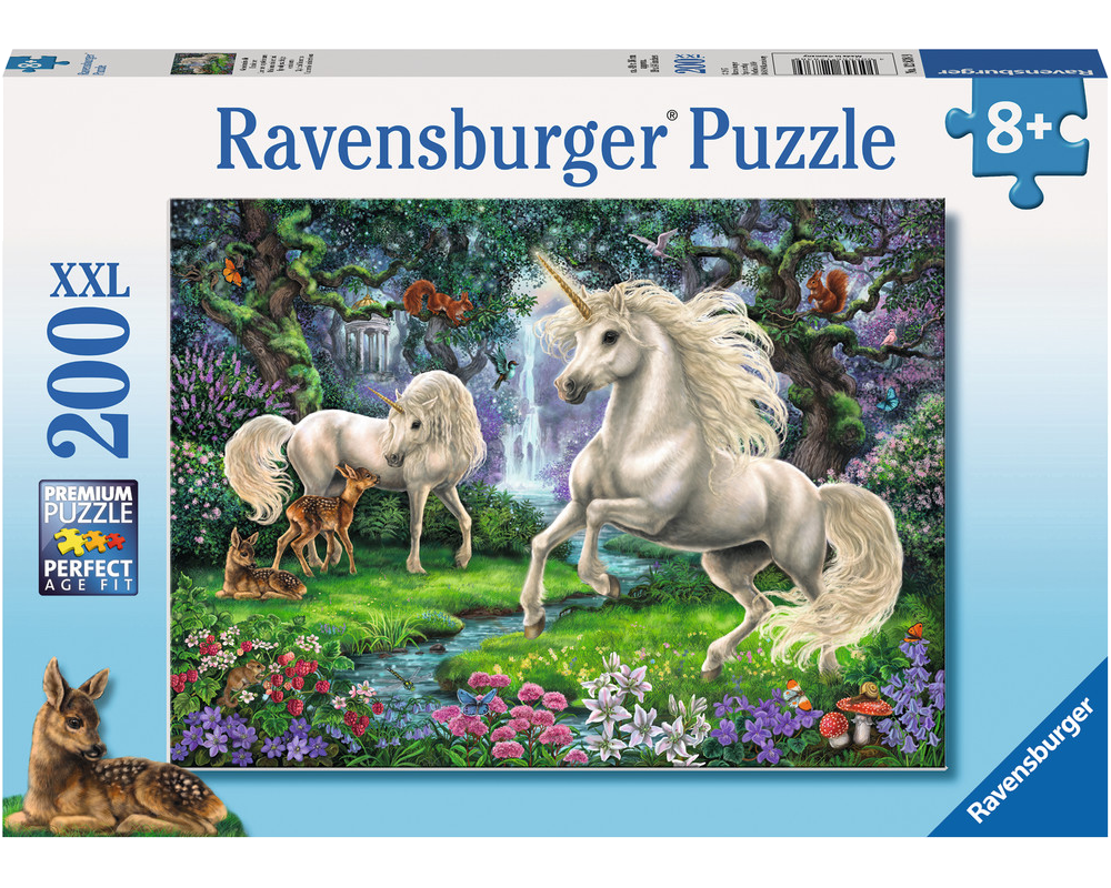 Ravensburger Rompecabezas: Unicornio Pegaso Kids XXL 200 piezas