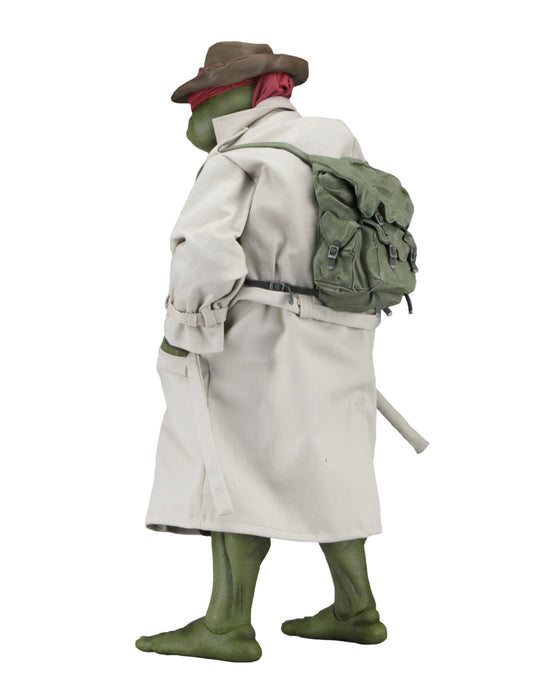 NECA Figura de Accion: TMNT Tortugas Ninja 1990 Movie - Rafael con Disfraz Escala 1/4