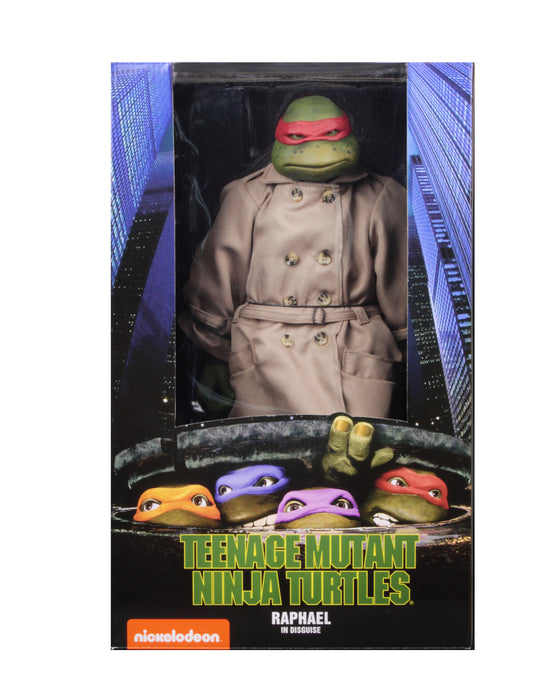 NECA Figura de Accion: TMNT Tortugas Ninja 1990 Movie - Rafael con Disfraz Escala 1/4