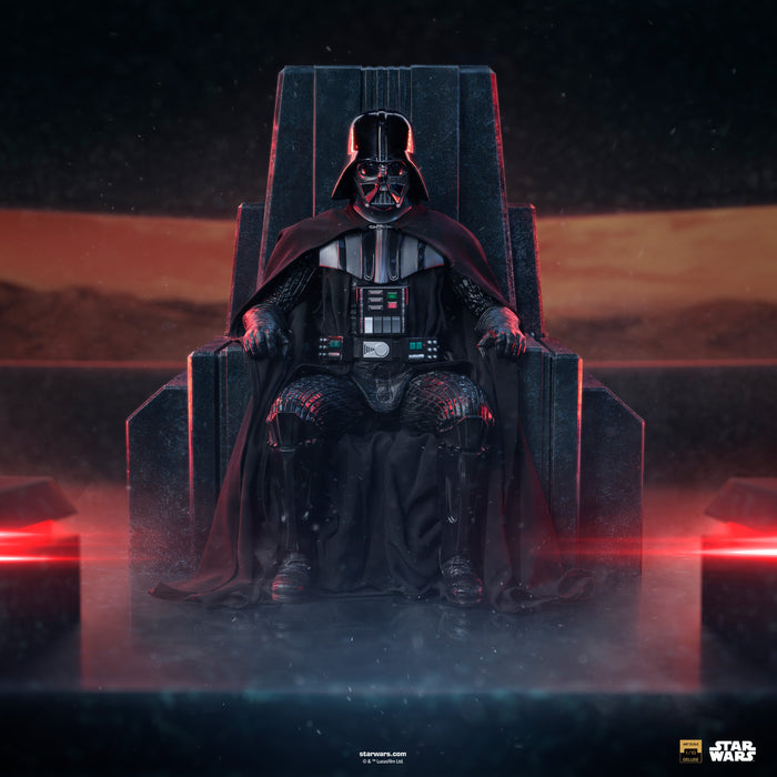IRON Studios: Star Wars - Darth Vader en Trono Escala De Arte 1/10