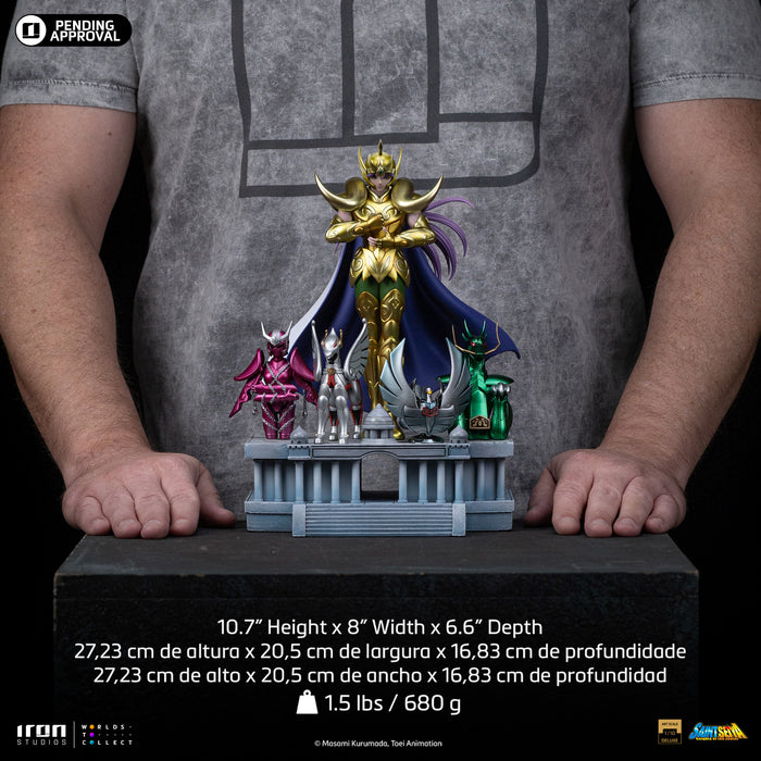IRON Studios: Saint Seiya - Mu de Aries Deluxe Escala De Arte 1/10
