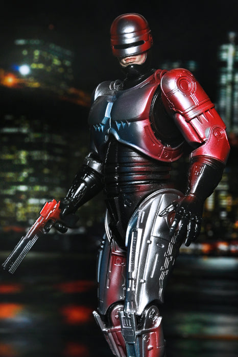 NECA Figura de Accion Ultimate: Robocop - Robocop Poster de 1987 7 Pulgadas