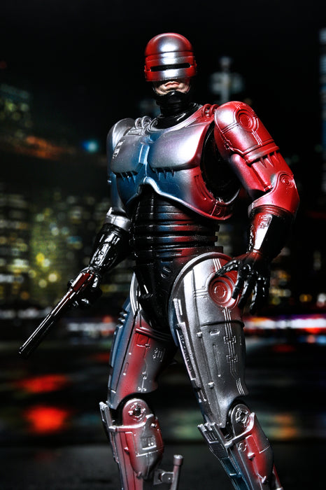 NECA Figura de Accion Ultimate: Robocop - Robocop Poster de 1987 7 Pulgadas