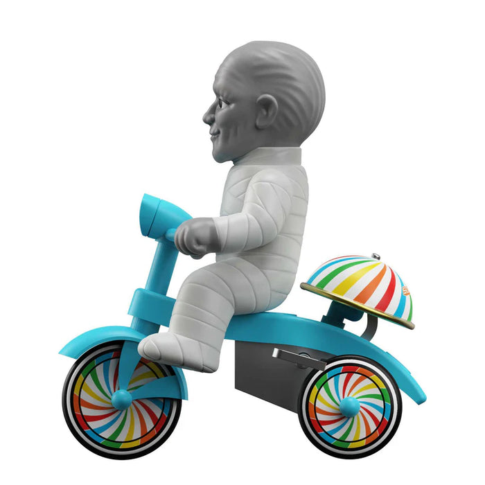 Super7 Super Cycles: Universal Monsters - La Momia Gris Claro Con Triciclo Azul