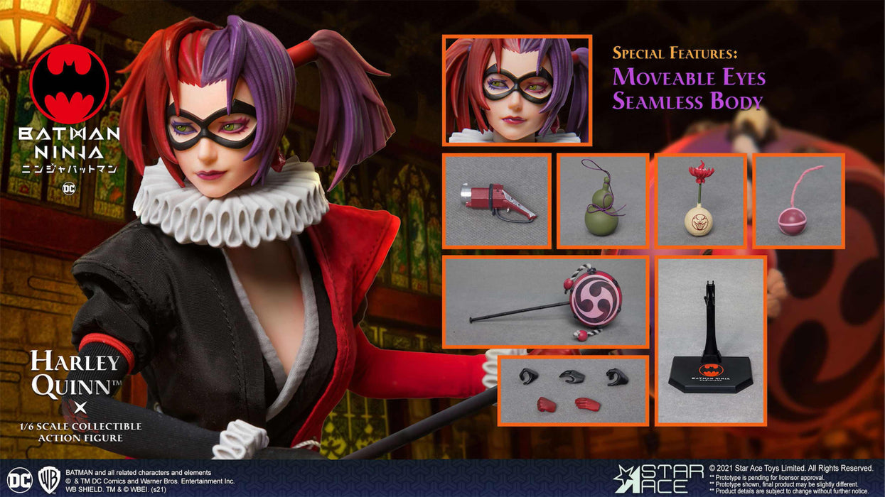 Star Ace Toys Action Figure My Favorite Movie Series: DC Batman Ninja - Harley Quinn
