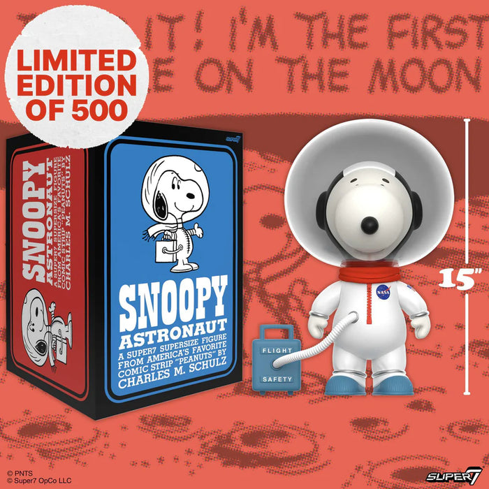 Super7 Supersize: Peanuts Charlie Brown - Snoopy White Spacesuit