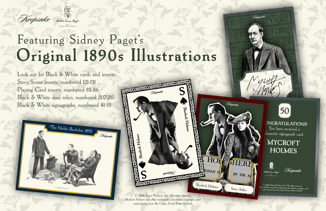 SUPER BREAK: Keepsake - Sherlock Holmes Premiere Breaker Box