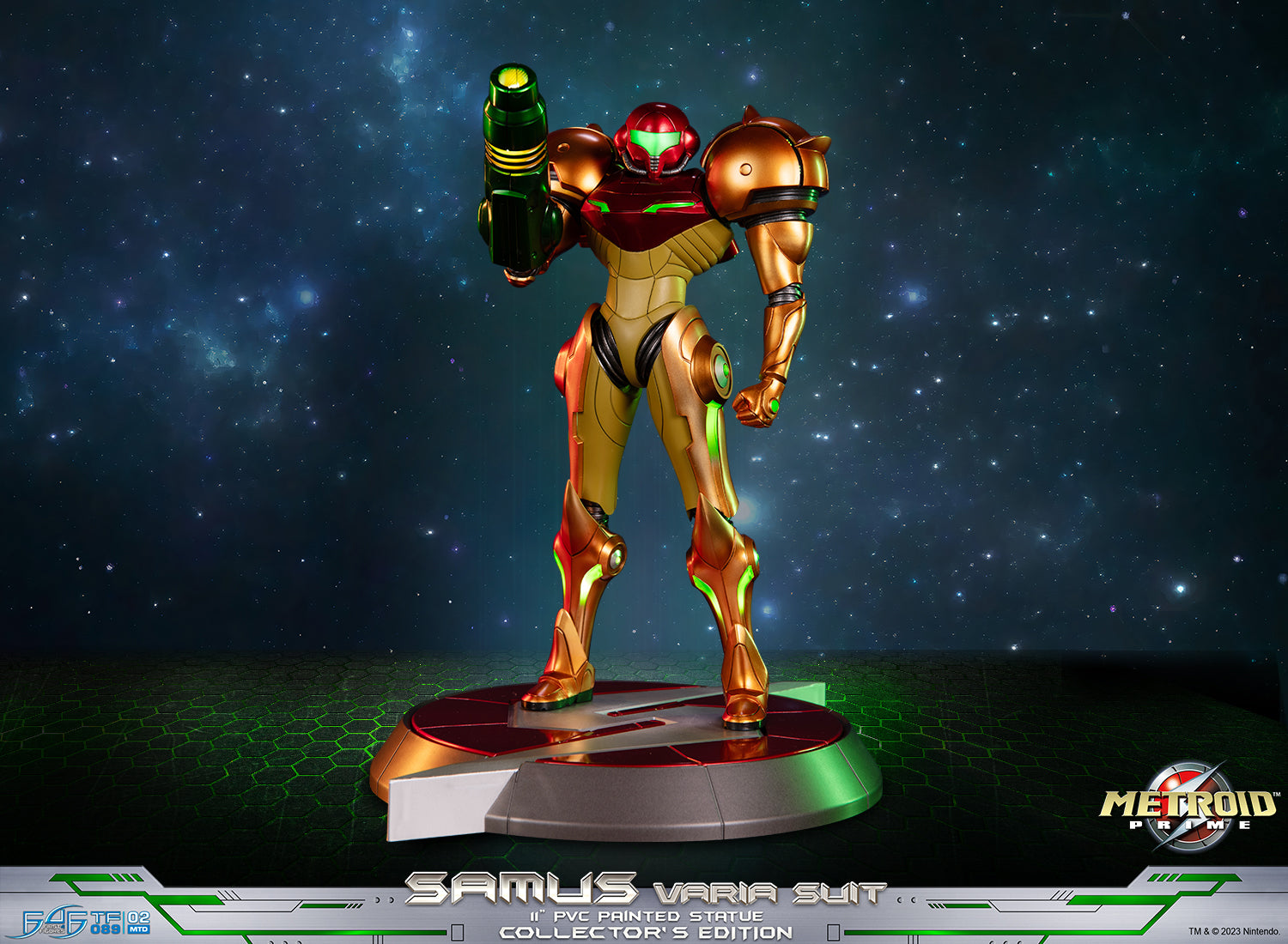 First 4 Figures: Metroid Prime - Samus Traje Varia Varia Edicion Coleccionista