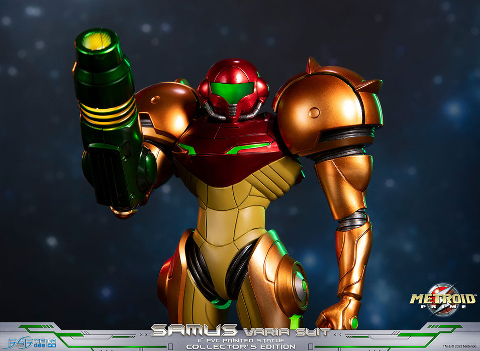 First 4 Figures: Metroid Prime - Samus Traje Varia Varia Edicion Coleccionista