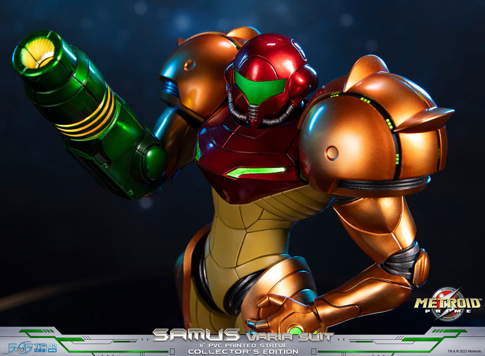 First 4 Figures: Metroid Prime - Samus Traje Varia Varia Edicion Coleccionista