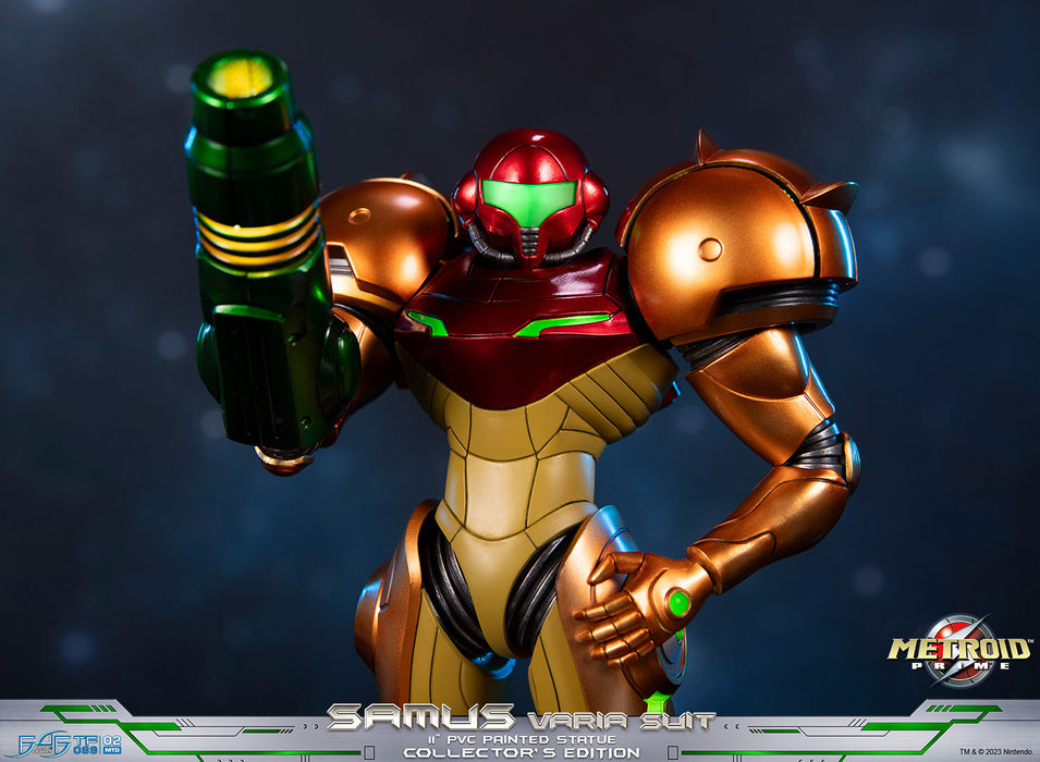 First 4 Figures: Metroid Prime - Samus Traje Varia Varia Edicion Coleccionista